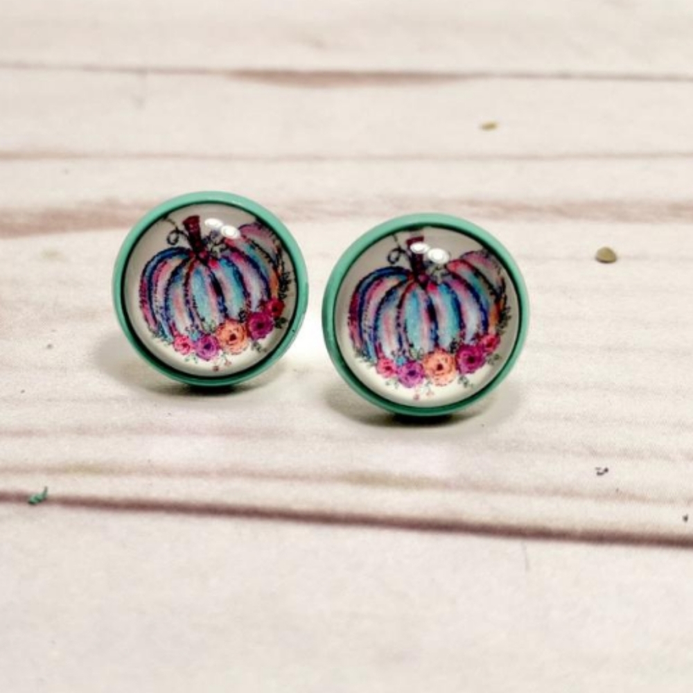 Pumpkin Earings